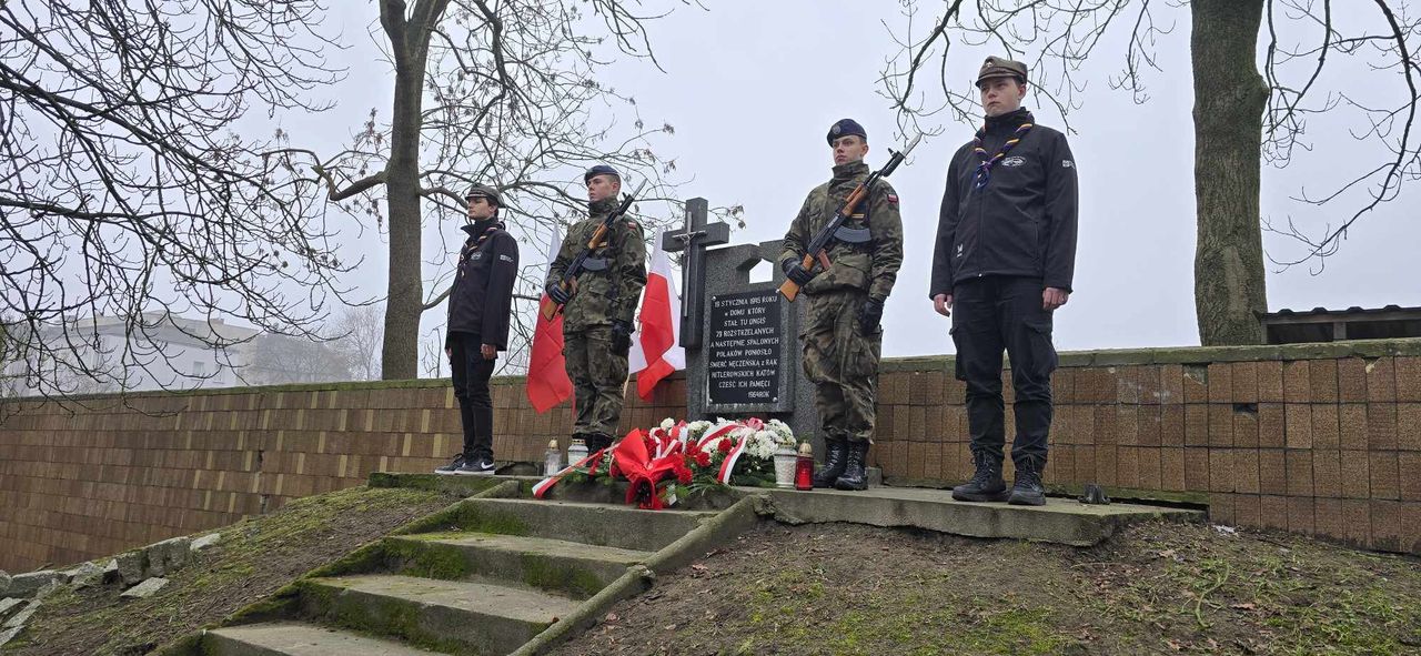 80. rocznica rozstrzelania i spalenia przez funkcjonariuszy gestapo 79 Polaków