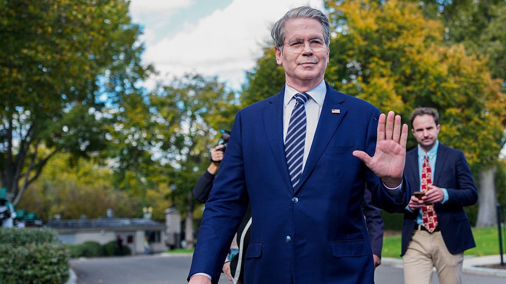 White House To Ratchet Up Russia Sanctions, Bessent Says
Scott Bessent, US treasury secretary, departs after speaking to members of the media outside the White House in Washington, DC, US, on Wednesday, Oct. 22, 2025. Bessent said the US plans to announce a "substantial" increase in sanctions related to Russia within the next day. Photographer: Aaron Schwartz/CNP/Bloomberg via Getty Images
Bloomberg
us department of the treasury, 2025uspolitics, north american, u.s. government, us, united states of america, the white house, americas, government news, u.s.a., american, treasury dept, u.s.