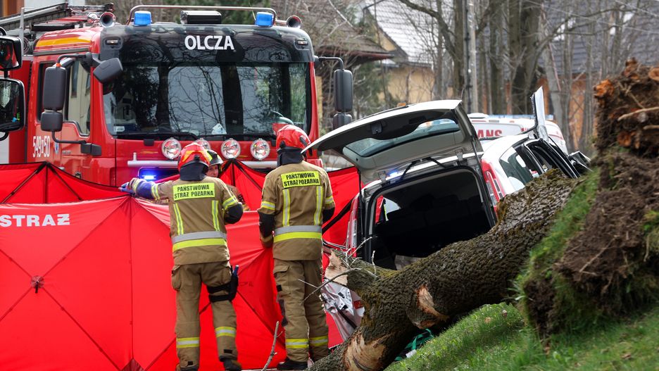 Podhalańscy strażacy są zaskoczeni skalą wichury, która nawiedziła region w świąteczny poniedziałek