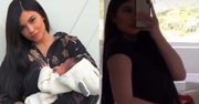 Kylie Jenner chwali się PŁASKIM BRZUCHEM miesiąc po porodzie (FOTO)