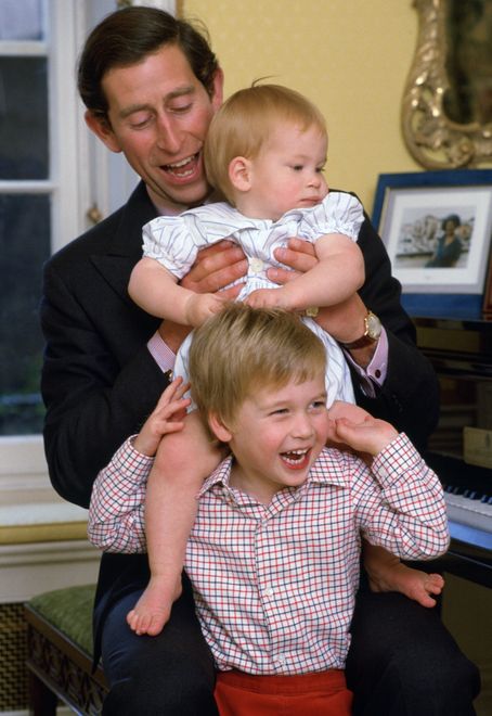 Charles William And Harry
LONDON, UNITED KINGDOM - OCTOBER 04:  Prince Charles Laughing With His Sons As He Lifts Prince Harry Onto Prince William's Shoulders In Kensington Palace  (Photo by Tim Graham/Getty Images)
Tim Graham
Best Iconic Images,Dwellings,House,Houses,Residences,Dwelling Pl