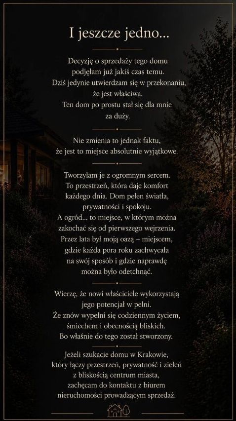Oświadczenie Sylwii Peretti 