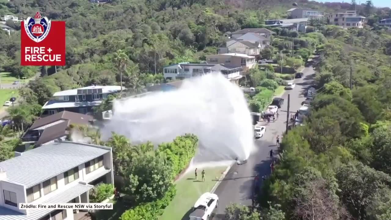 Awaria sieci wodociągowej pod Sydney