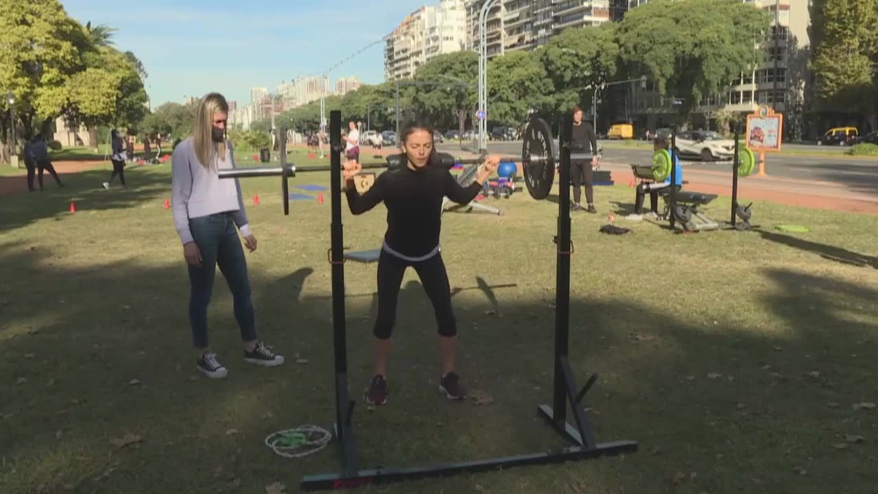 W Buenos Aires coraz większą popularnością cieszą się siłownie na świeżym powietrzu.