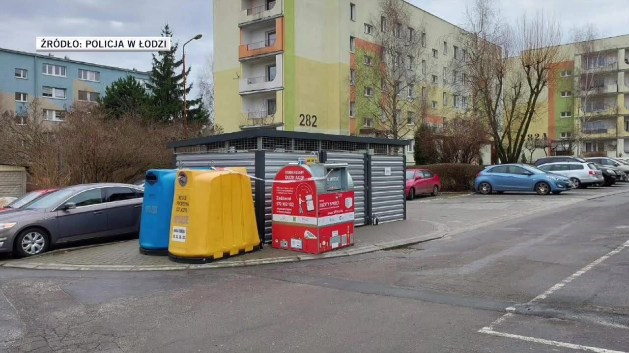 Zwłoki noworodka na śmietniku w Łodzi. Sekcja zwłok wykaże, czy dziecko przyszło na świat żywe