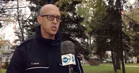 “Załoga policyjnego śmigłowca zauważyła leżące ciało”. Znaleziono martwego Syryjczyka na terenie objętym stanem wyjątkowym.