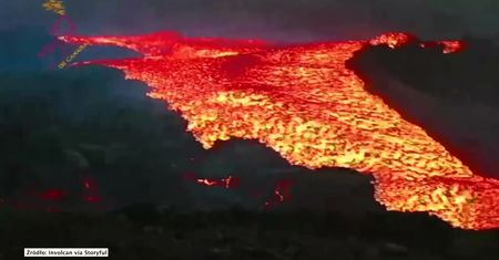 Kolejne erupcje na La Palmie. Lawa znowu wypływa z kraterów.