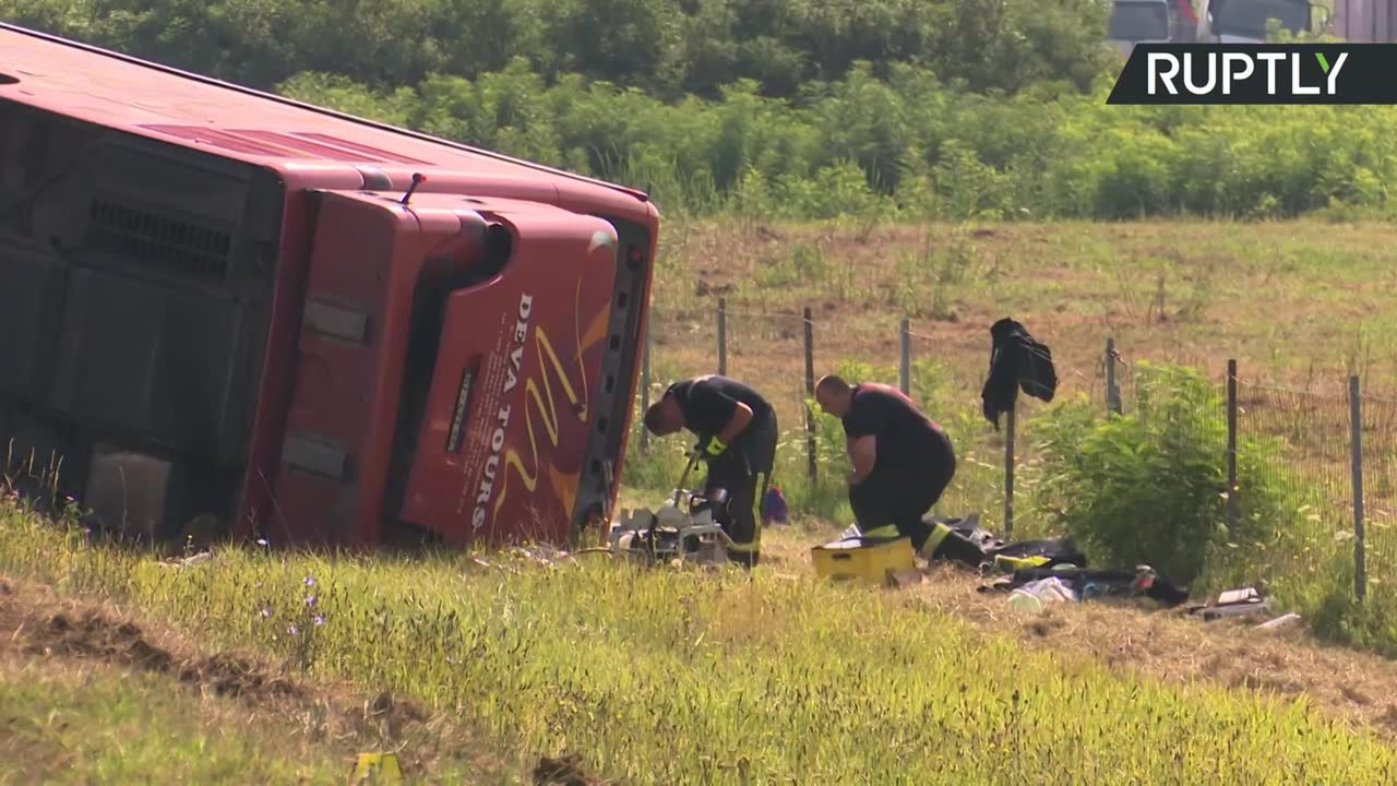 Tragiczny wypadek autokaru w Chorwacji. Zginęło 10 osób.