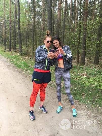 Beata Sadowska i Kamila Szczawińska w ośrodku Columna Medica