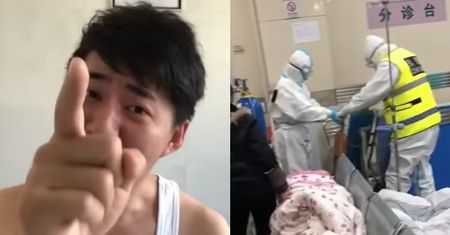 Koronawirus. Chiński dziennikarz ze łzami w oczach pokazuje nagrania z Wuhan. "Boję się"