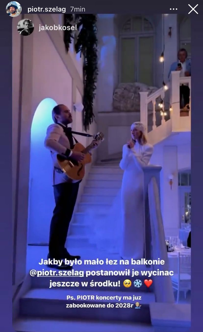 Lara Gessler i Piotr Szeląg wzięli drugi ślub
