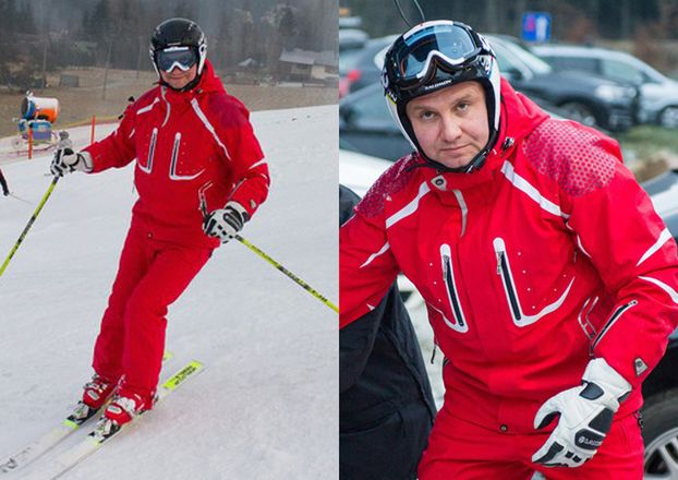 Prezydent Andrzej Duda na nartach (ZDJĘCIA)