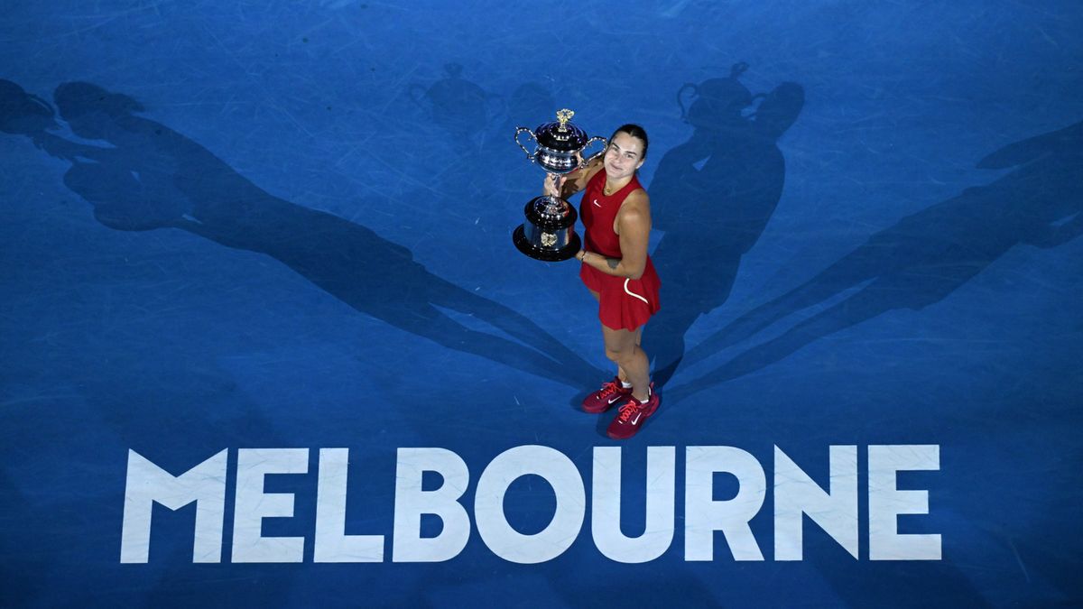 Zdjęcie okładkowe artykułu: PAP/EPA / James Ross / Na zdjęciu: Aryna Sabalenka, mistrzyni Australian Open 2024