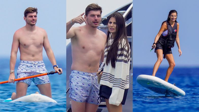 Max Verstappen relaksuje się na jachcie w Saint-Tropez. Towarzyszyła mu starsza o 9 lat ukochana