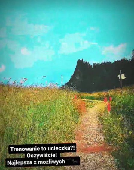 Justyna Kowalczyk o tym, że treningi to ucieczka