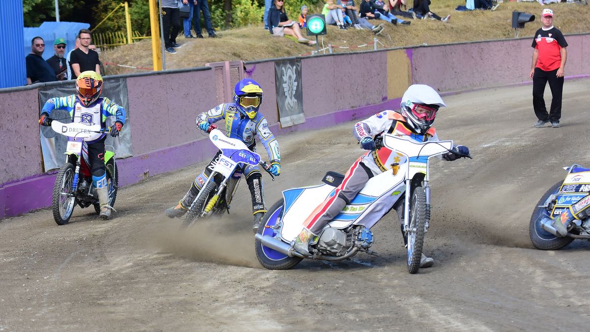 WP SportoweFakty / Na zdjęciu: rywalizacja miniżużlowców