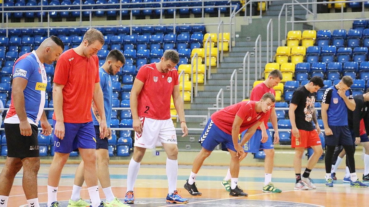 Materiały prasowe / Karina Zachara / Energa MKS Kalisz / Na zdjęciu: zawodnicy Energi MKS-u Kalisz na pierwszym treningu