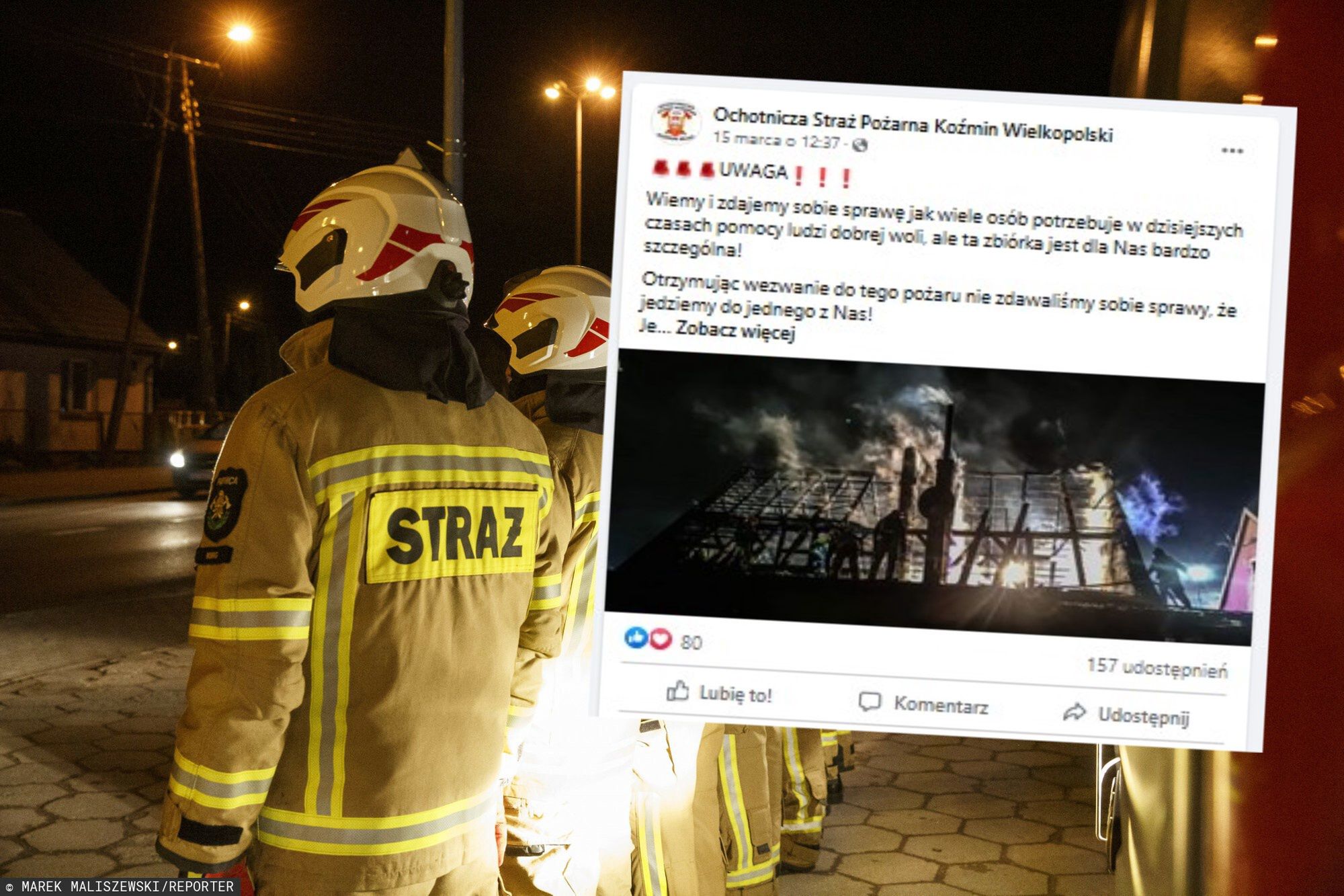 Polska rodzina straciła dom w pożarze