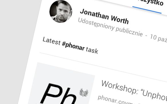 Phonar – platforma do nauki fotografii przez Internet dla wszystkich 2