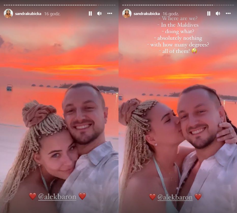 Sandra Kubicka i Baron 