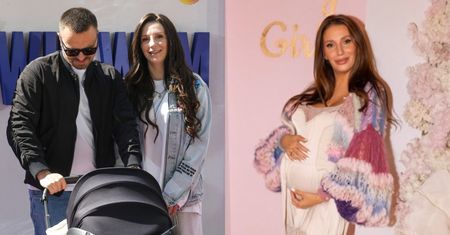 Dominika Serowska i Marcin Hakiel ujawnili płeć dziecka podczas WYSTAWNEGO baby shower. Wpadły jej koleżanki z "Królowej przetrwania" (FOTO)