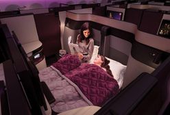 Podróż po królewsku. Podwójne łóżka w klasie biznesowej Qatar Airways