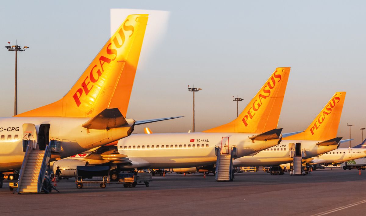 Samoloty Pegasus Airlines, Turcja 