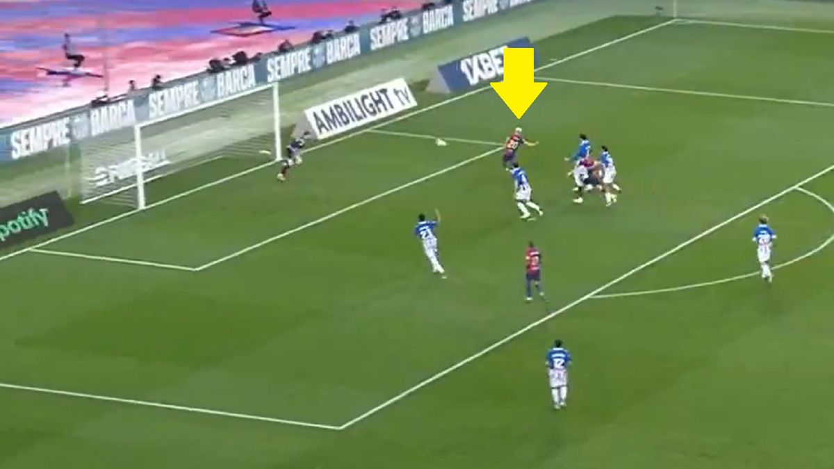 Twitter / Eleven Sports / Na zdjęciu: gol Olmo