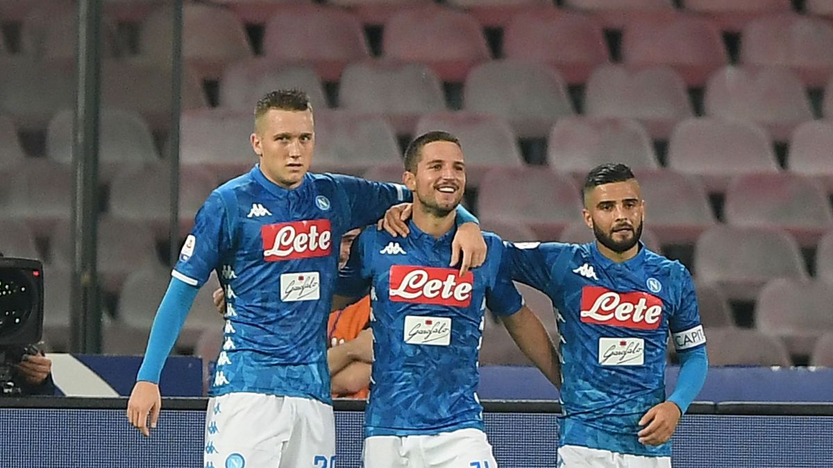 Getty Images / Francesco Pecoraro / Na zdjęciu: piłkarze SSC Napoli