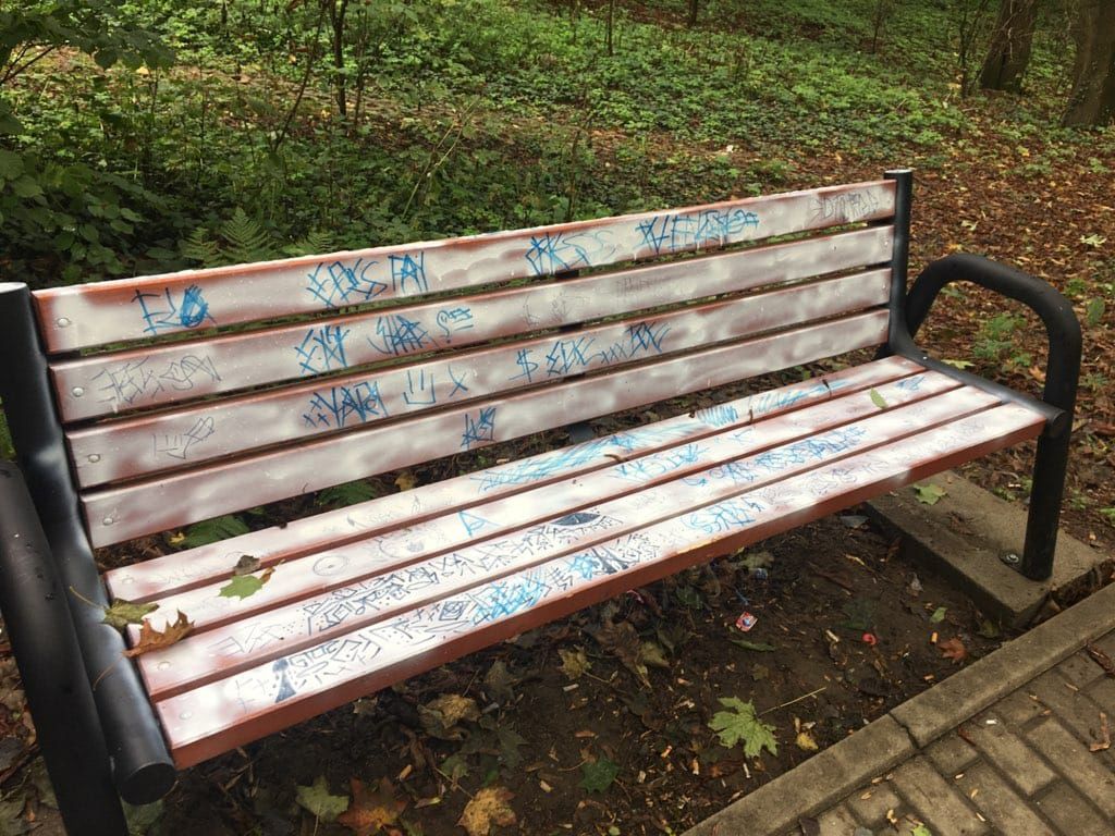 Policjanci z Ujścia zatrzymali 22-letniego wandala