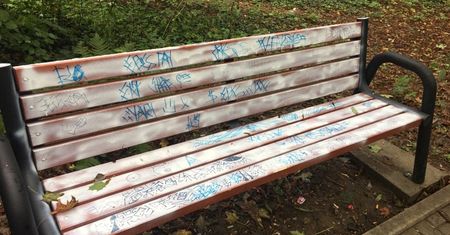 Policjanci z Ujścia zatrzymali 22-letniego wandala