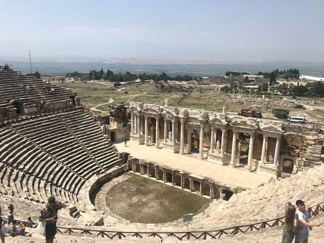 Ruiny teatru antycznego w miejscowości Hierapolis