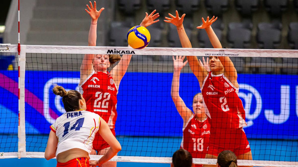 Materiały prasowe / VolleyballWorld / Mecz Polska - Hiszpania na MŚ U-19
