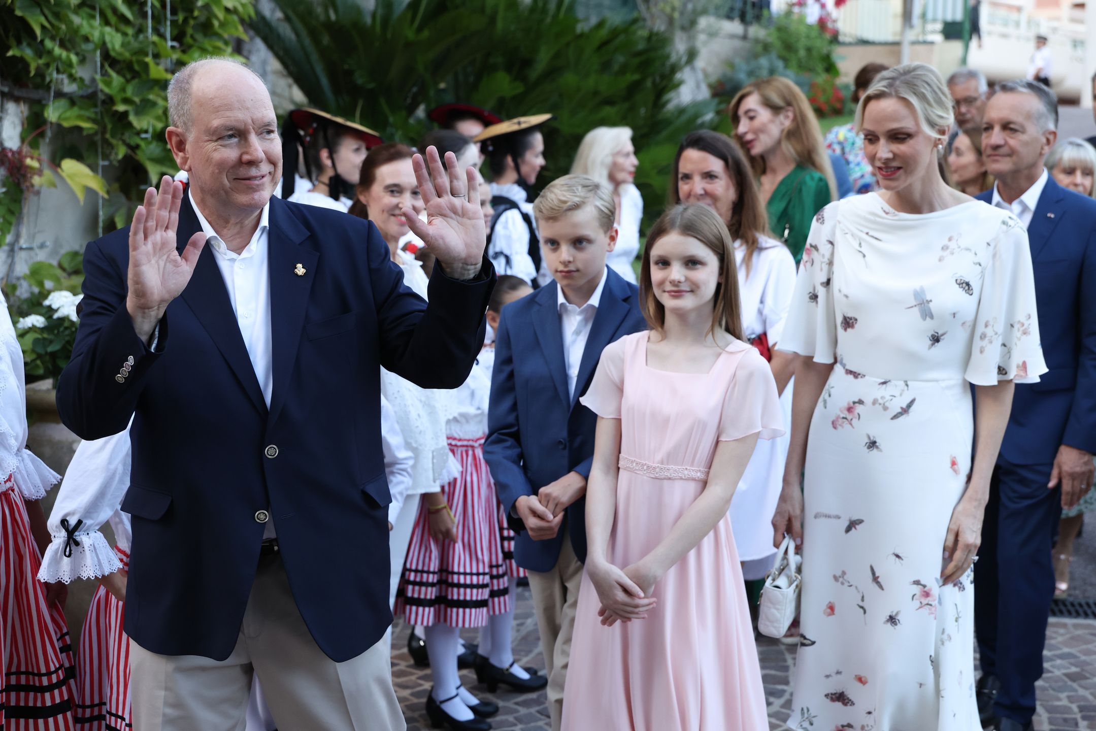 Książęca rodzina z Monako