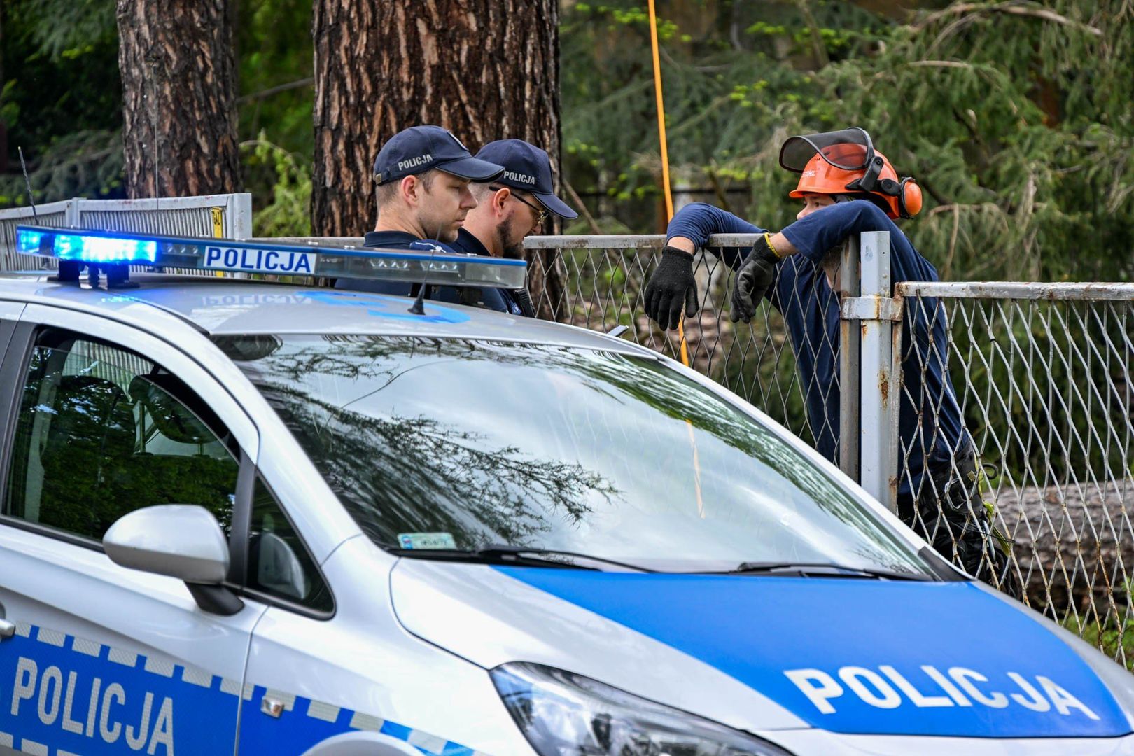 Przy ul. Brzozowskiego w Zakopanem trwa nielegalna wycinak drzew. Na miejscu zawsze wzywana jest policja i straż miejska, ale nielegalny proceder trwa.