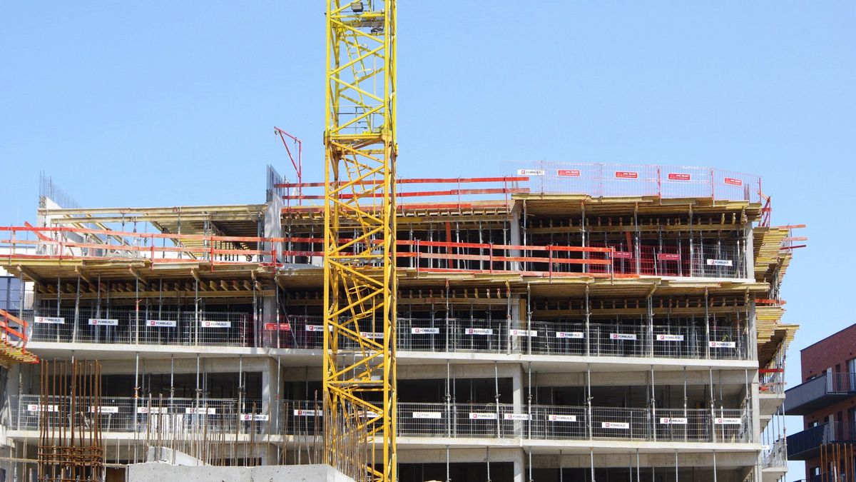 Warszawa MaBa
Fot. Zofia i Marek Bazak/East News, 
Warszawa, ulica Szwedzka. N/Z Bohema - Strefa Praga, budowa centrum mieszkaniowo-rozrywkowo-kulturalnego
ZOFIA BAZAK