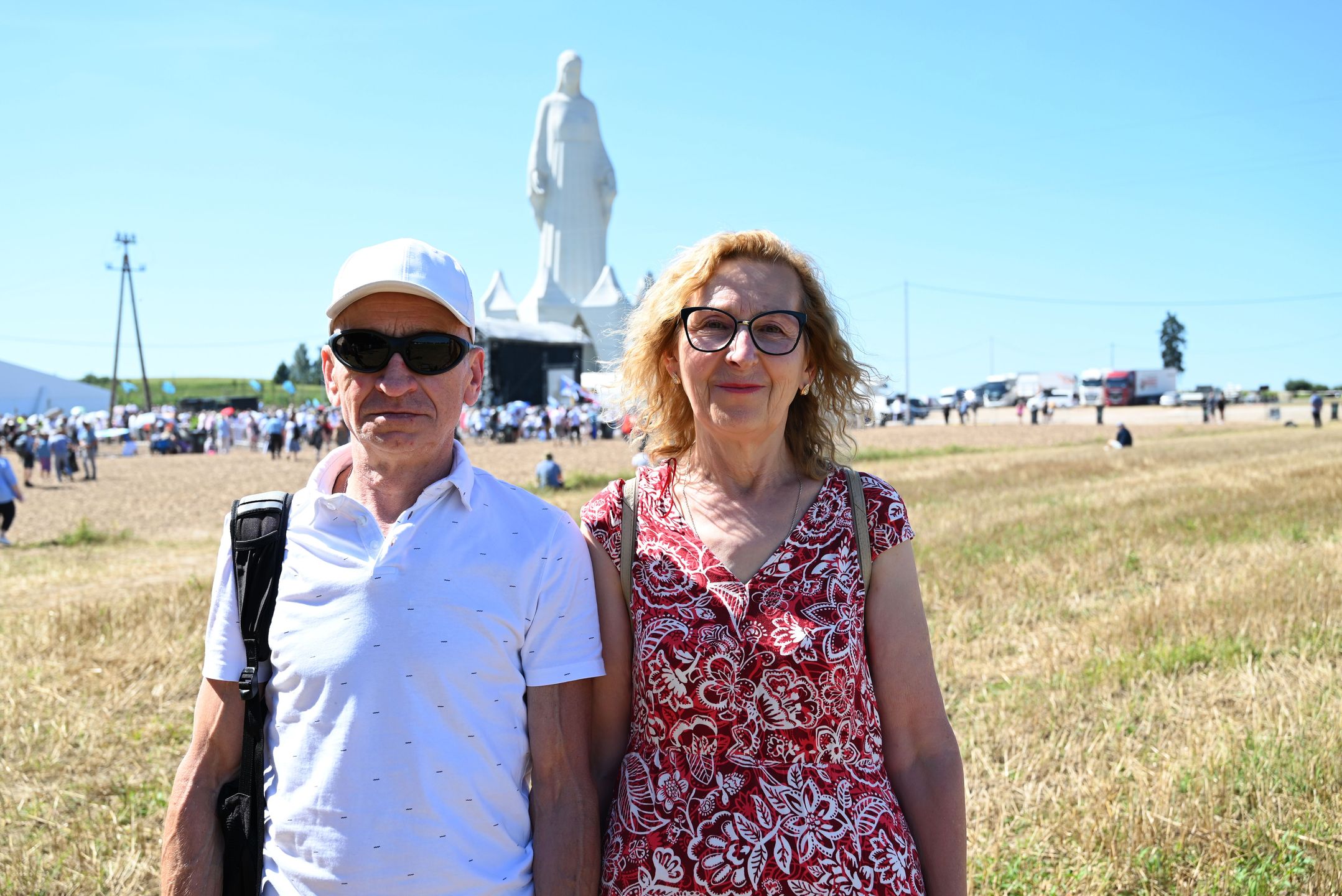 W uroczystości wzięli udział pielgrzymi z całego kraju