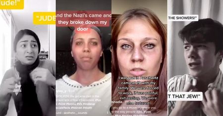 Nowy "trend" na TikToku: UDAWANIE OFIAR HOLOKAUSTU mówiących z zaświatów (WIDEO)