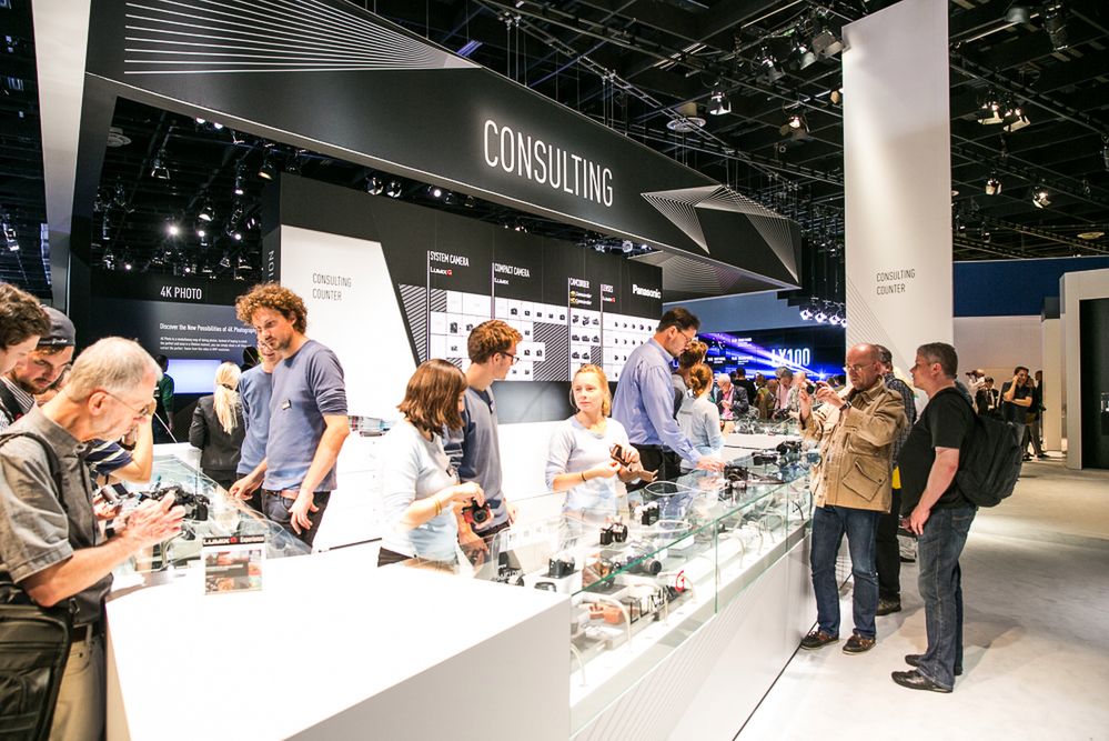 Stoisko firmy Panasonic na Photokina 2014