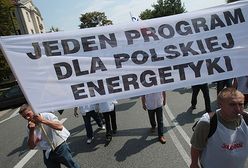 8 tysięcy energetyków z całej Polski protestuje przed Sejmem