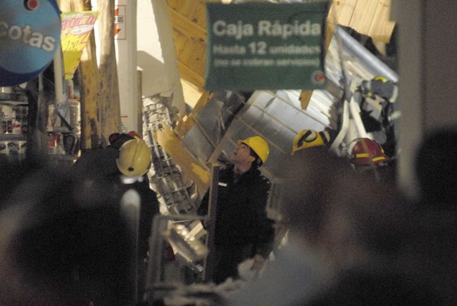 Argentyna: Zawalił się supermarket, pięć osób nie żyje