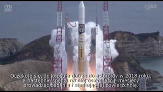 Japoński moduł kosmiczny wyżłobi krater w asteroidzie