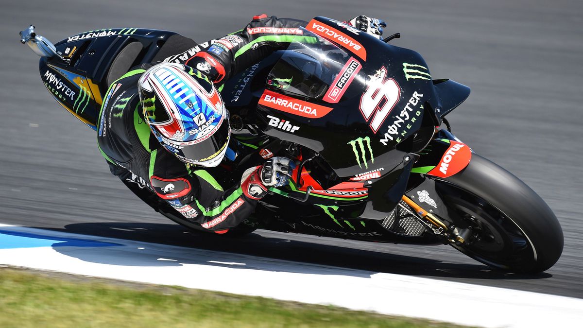 Johann Zarco na torze Le Mans