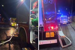 Tragedia w pożarze koło Kamiennej Góry. Zginął mężczyzna