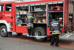 Tragiczny pożar w Inowrocławiu. 12 osób ewakuowano, jedna zginęła