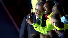 Gwiazdy Pedro's Cup robią selfie z prezydentem