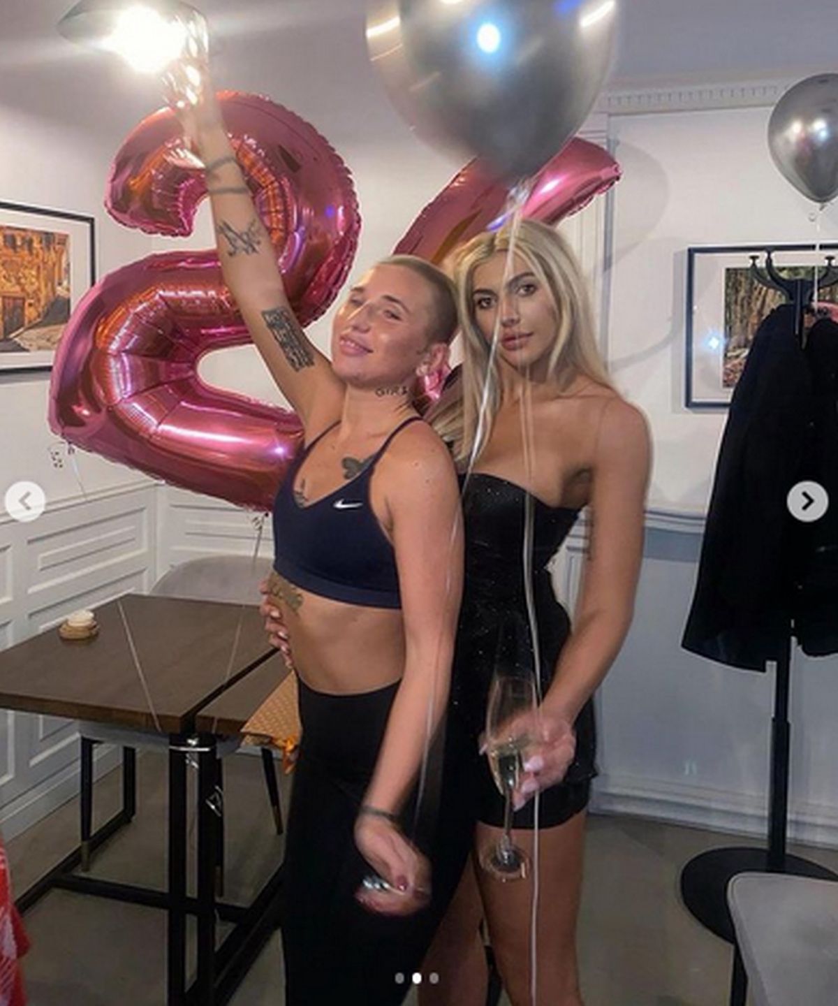 Marta Linkiewicz i Zuzanna Rędaszka