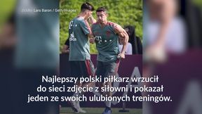 #dziejesiewsporcie: Lewandowski znów chwali się mięśniami. Zdjęcie robi wrażenie!