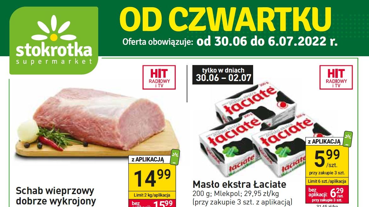 Stokrotka gazetka od czwartku 30 czerwca [30.06 22]