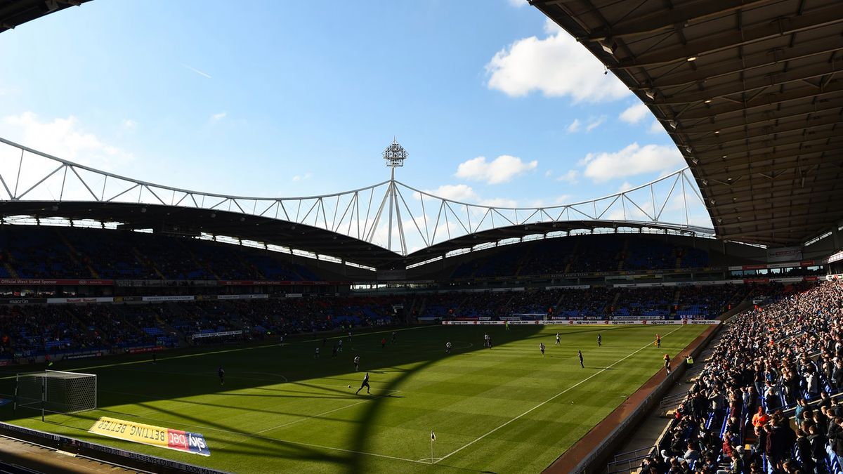 Getty Images / Nathan Stirk / Na zdjęciu: stadion Boltonu Wanderers